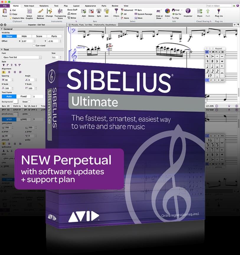 Sibelius Ultimate + AudioScore (ESD)